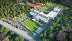 QUEENS COLLEGE DESIGNED AND PLANNED BY EROCON 12