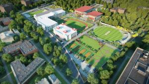 QUEENS COLLEGE DESIGNED AND PLANNED BY EROCON 11