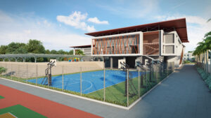 QUEENS COLLEGE DESIGNED AND PLANNED BY EROCON 02